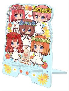 The Quintessential Quintuplets Season 2 Puchichoko Smart Phone Stand [ED Ver.] (Anime Toy)