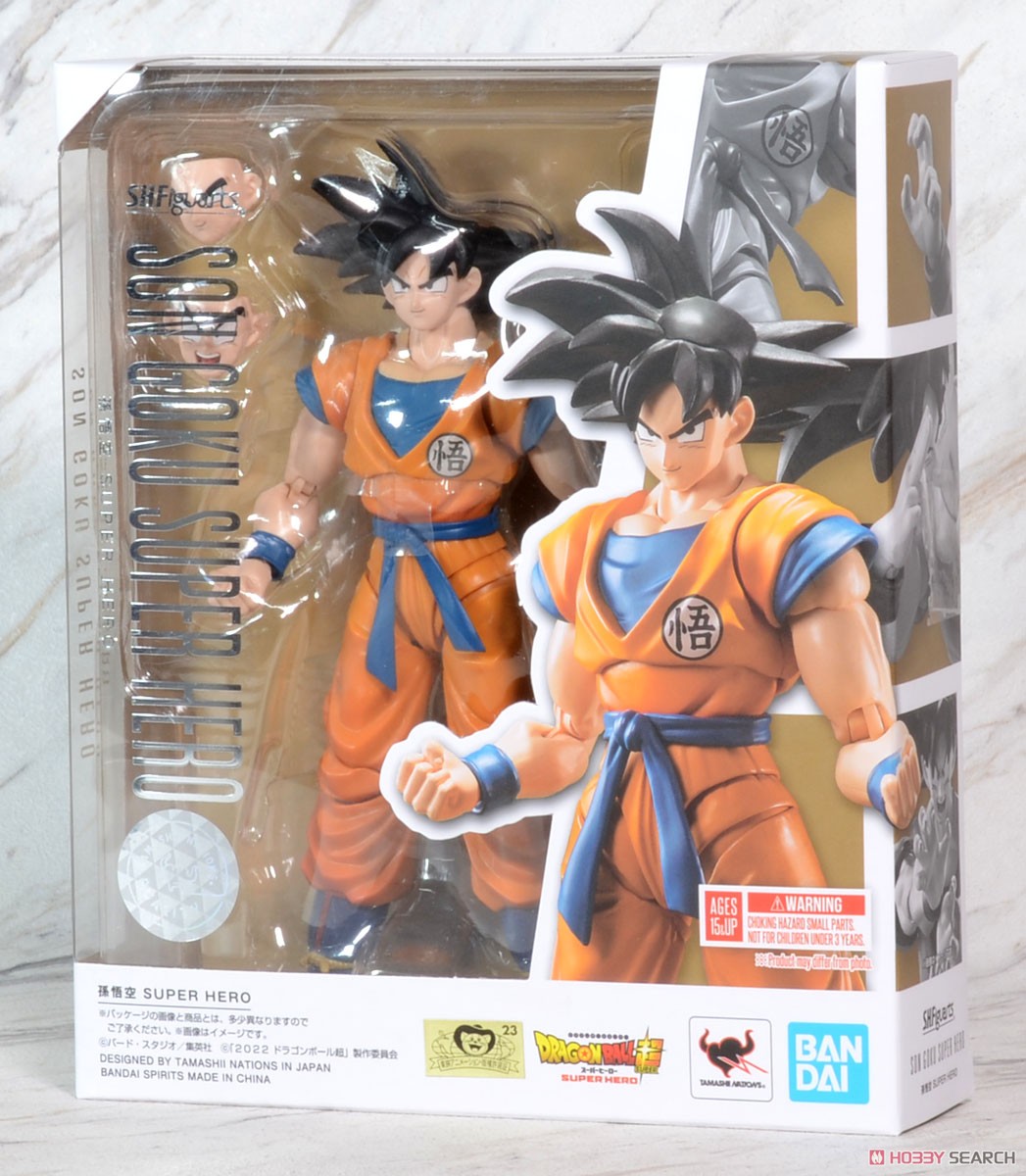 S.H.Figuarts Son Goku Super Hero (Completed) Package1
