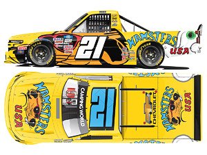 Zane Smith 2021 Hamsters USA Chevrolet Silverado NASCAR Camping World Truck Series 2021 (Diecast Car)