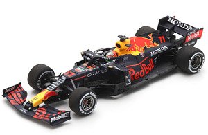 Red Bull Racing Honda RB16B No.11 Red Bull Racing 3rd Mexican GP Sergio Perez with No.3 Board (Diecast Car)