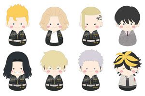 Fukubuku Collection Tokyo Revengers Trading Mascot (Set of 8) (Anime Toy)