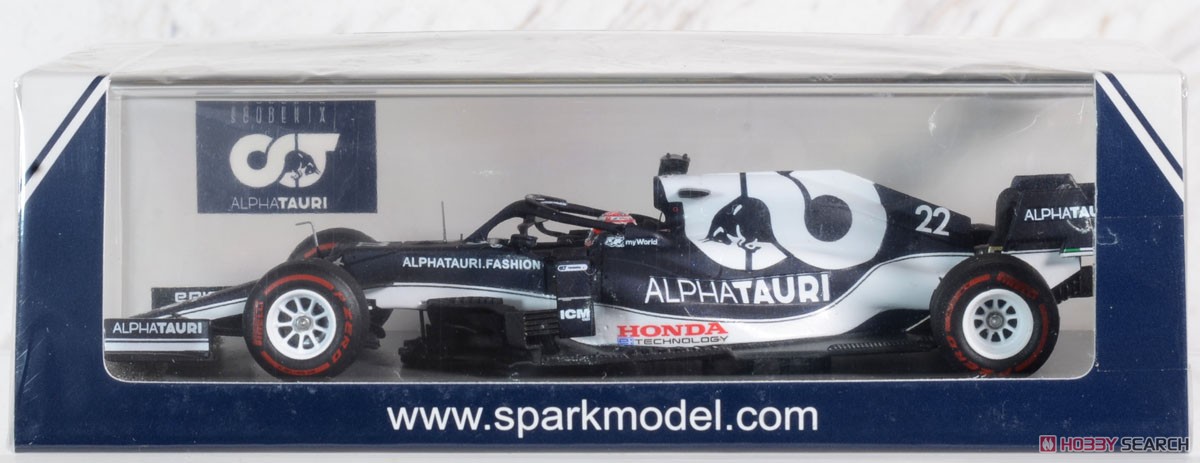 AlphaTauri AT02 No.22 Scuderia AlphaTauri 4th Abu Dhabi GP 2021 Yuki Tsunoda (ミニカー) パッケージ1