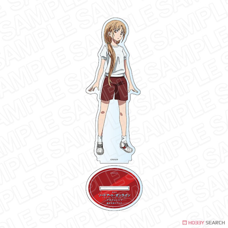 Sword Art Online Progressive: Aria of a Starless Night Big Acrylic Stand Asuna Yuuki Sweat Suit Ver. (Anime Toy) 商品画像1