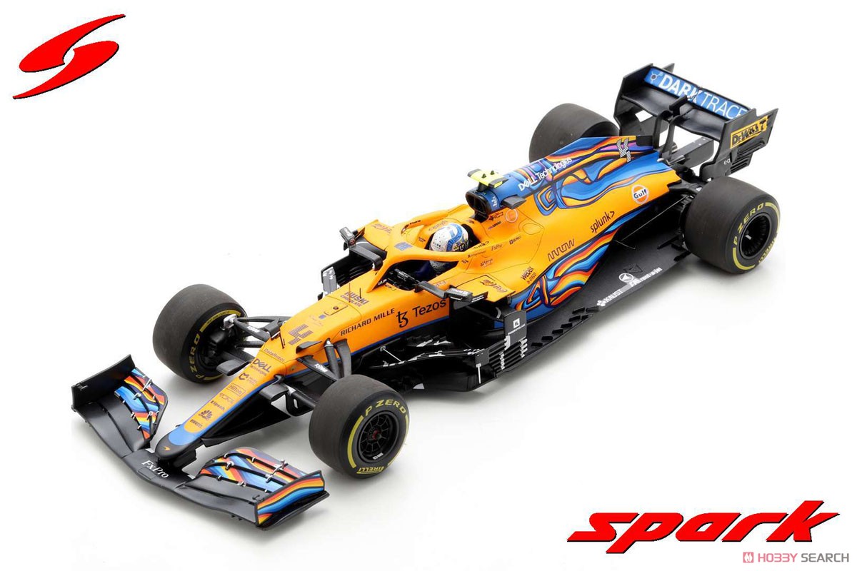 McLaren MCL35M No.4 McLaren Abu Dhabi GP 2021 Lando Norris (ミニカー) 商品画像1