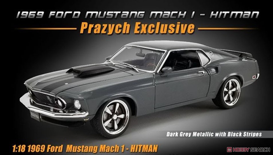 Prazych Exclusive - 1969 Ford Mustang Mach 1 - HITMAN (ミニカー) その他の画像1
