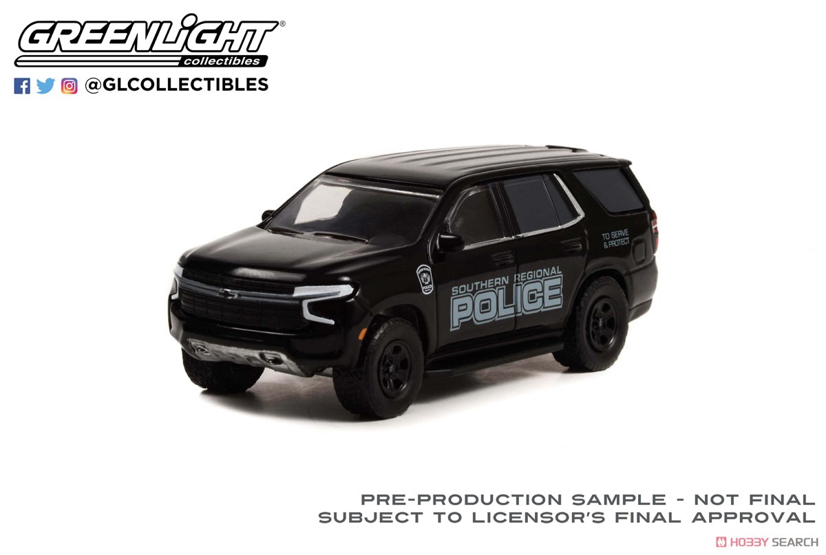 2021 Chevrolet Tahoe Police Pursuit Vehicle Southern Regional Police Department, Pennsylvania (ミニカー) 商品画像1