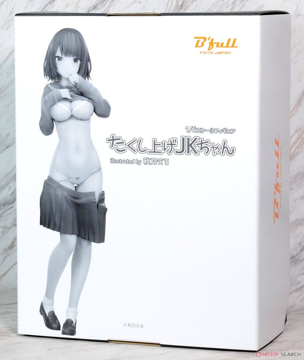 「たくし上げJKちゃん」 illustrated by 秋乃える (フィギュア) パッケージ1 モーダル