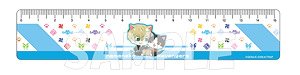 東京リベンジャーズ×なめ猫 15cm定規 松野千冬&クロスケ (キャラクターグッズ)
