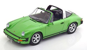 Porsche 911 Carrera 3.0 Targa 1977 green-metallic (ミニカー)