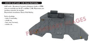 Su-27 「ルック」計器板 (グレートウォール用) (プラモデル)