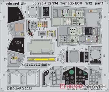Tornado ECR Interior (for Italeri) (Plastic model) Other picture1