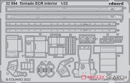 Tornado ECR Interior (for Italeri) (Plastic model) Other picture3