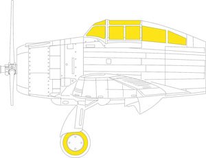 Masking Sheet for P-35 TFace (for Dora Wings) (Plastic model)