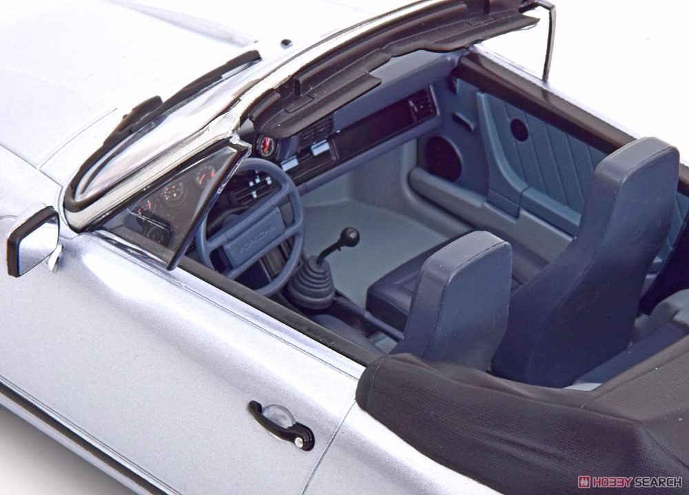 Porsche 911 Carrera 3.2 Cabriolet 250.000 Anniversary 1988 silver (ミニカー) 商品画像7