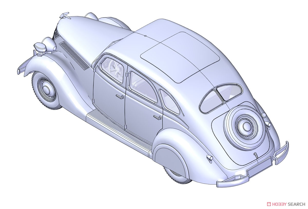 独・フォードV8-G81Aスペシャル乗用車1938 (プラモデル) その他の画像5