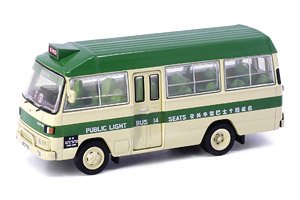 Tiny City No.33 三菱ふそう ローザ (1983) グリーンミニバス 14席 (荃湾区) (ミニカー)