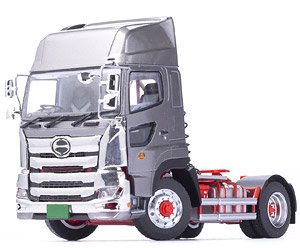 日野プロフィアSH 4×2 ハイキャブ・ハイルーフ ライトガンメタリック 現行モデル (ミニカー)