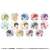 Chara Acrylic Badge [Star-Mu x Sanrio Characters] 01 (Set of 14) (Anime Toy) Item picture1