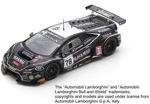 Lamborghini Huracan GT3 No.78 Barwell Motorsport 24H Spa 2018 (ミニカー)