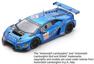 Lamborghini Huracan GT3 No.666 Attempto Racing 24H Spa 2018 (ミニカー)