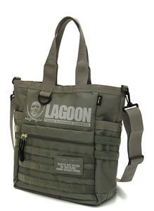 Black Lagoon The Lagoon Company Functional Tote Bag Ranger Green (Anime Toy)