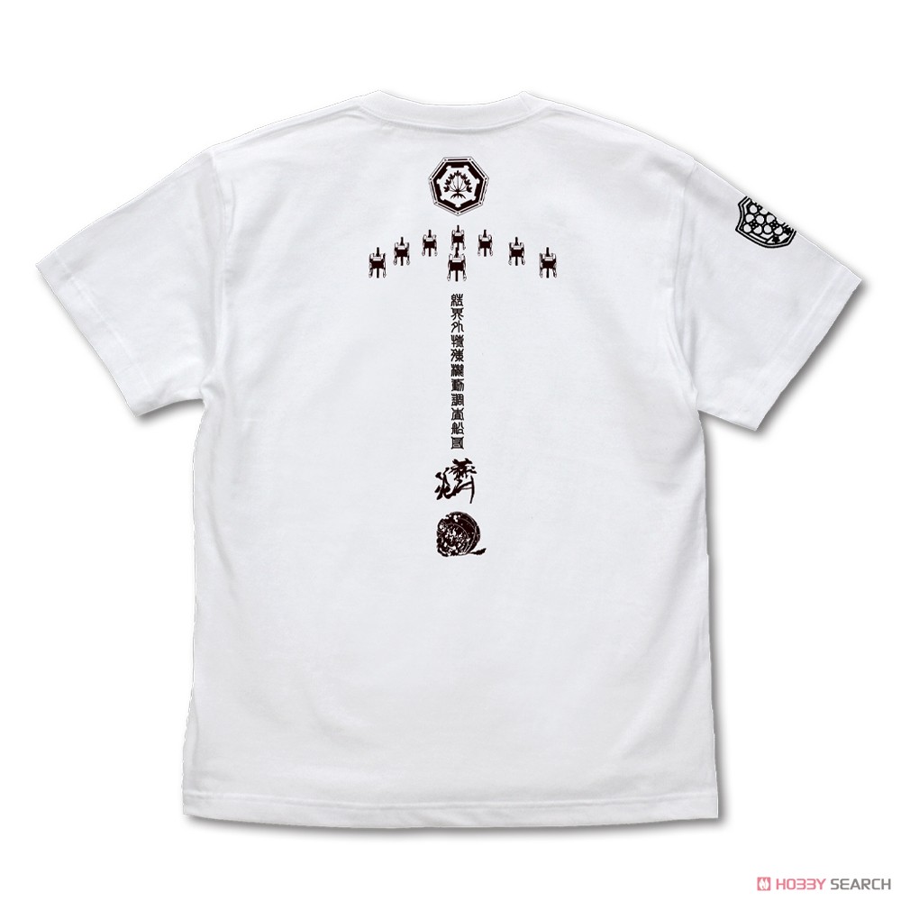 Yuki Yuna is a Hero: The Great Full Blossom Arc Sentinel T-Shirt White S (Anime Toy) Item picture2