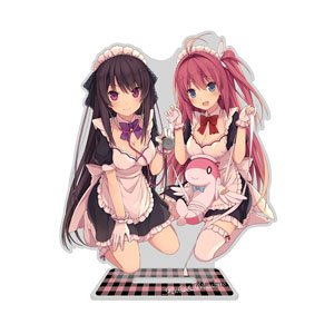 Aokana: Four Rhythm Across the Blue Asuka & Misaki Acrylic Stand (Large) (Anime Toy)