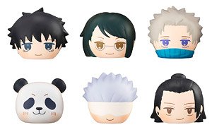 Fukafuka Squeeze Bread Jujutsu Kaisen 0 the Movie (Set of 6) (Anime Toy)