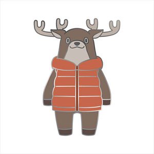 Laid-Back Camp Season 2 Normal Caribou-kun Pins (Anime Toy)