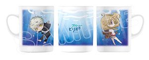 Blue Period Deformed Frosted Glass Mug Cup (Anime Toy)