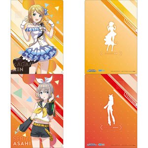 The Idolm@ster Shiny Colors Clear File Set / Piapro Characters B Asahi Serizawa & Kagamine Rin (Anime Toy)