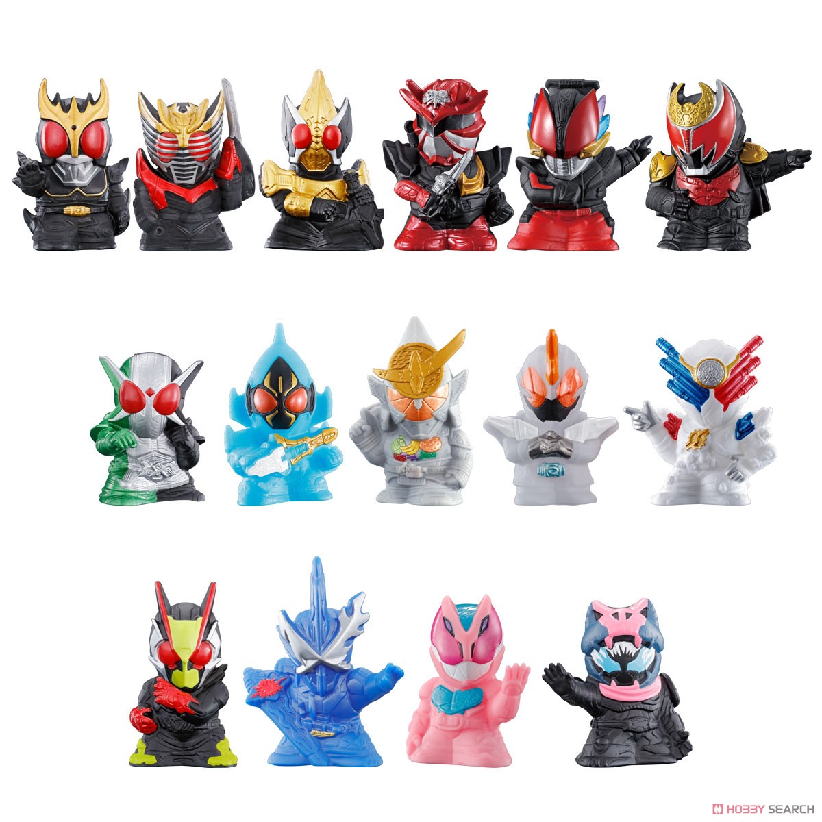 仮面ライダーキッズ 最強フォーム集結!! (24個セット) (食玩) 商品画像1