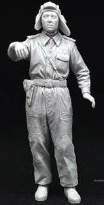Korean People`s Army T-34/85 105th Armored Division Tank Officer Korean War 1950-1953 (Plastic model)