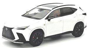 レクサス NX 350h F SPORT ホワイトノーヴァガラスフレーク (ミニカー)