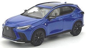 レクサス NX 350h F SPORT ヒートブルーコントラストレイヤリング (ミニカー)