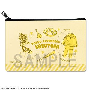 TV Animation [Tokyo Revengers] Flat Pouch Ver.2 Design 07 (Kazutora Hanemiya) (Anime Toy)