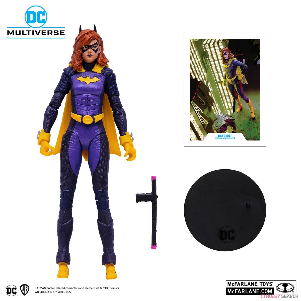 DC Comics - DC Multiverse: 7 Inch Action Figure - #110 Batgirl [Game / Gotham Knights] (Completed) Item picture7