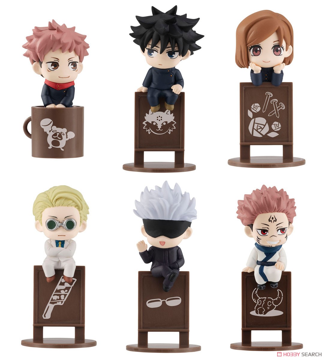 Ochatomo Series Jujutsu Kaisen (Set of 6) (PVC Figure) Item picture1