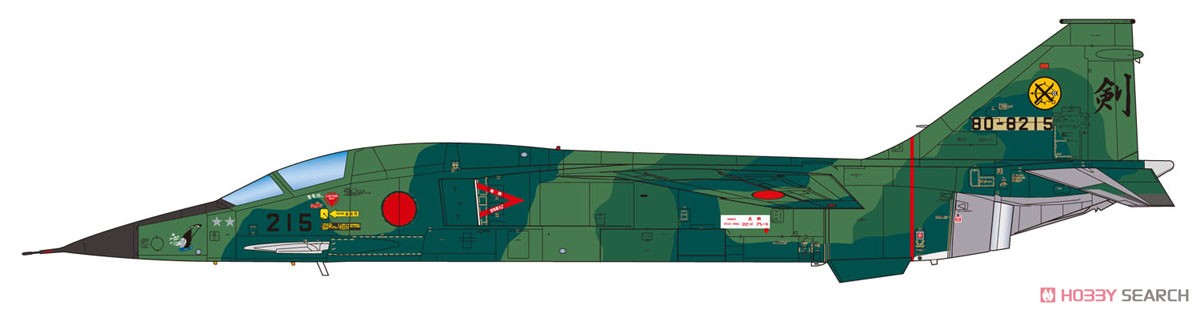 航空自衛隊 支援戦闘機 F-1 戦競1996 第6飛行隊 パイロットフィギュア付き (プラモデル) 塗装3