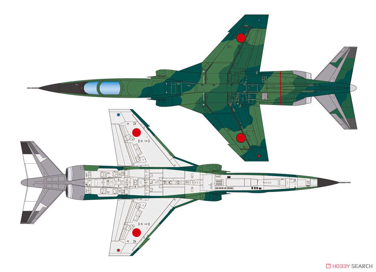 航空自衛隊 支援戦闘機 F-1 戦競1996 第6飛行隊 パイロットフィギュア付き (プラモデル) 塗装5