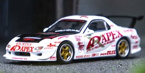VERTEX RX-7 FD3S A`PEX D1 PROJECT (ミニカー)