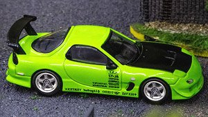 VERTEX RX-7 FD3S Light Green (ミニカー)