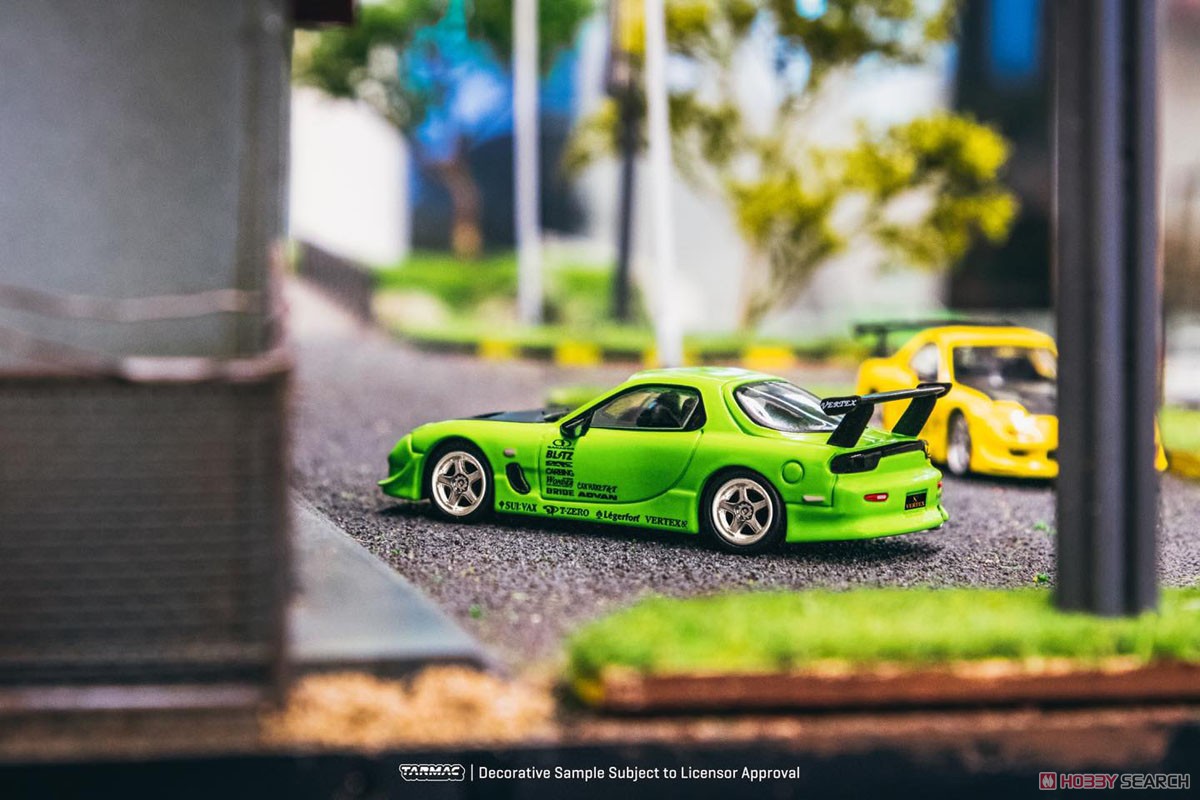 VERTEX RX-7 FD3S Light Green (ミニカー) その他の画像3