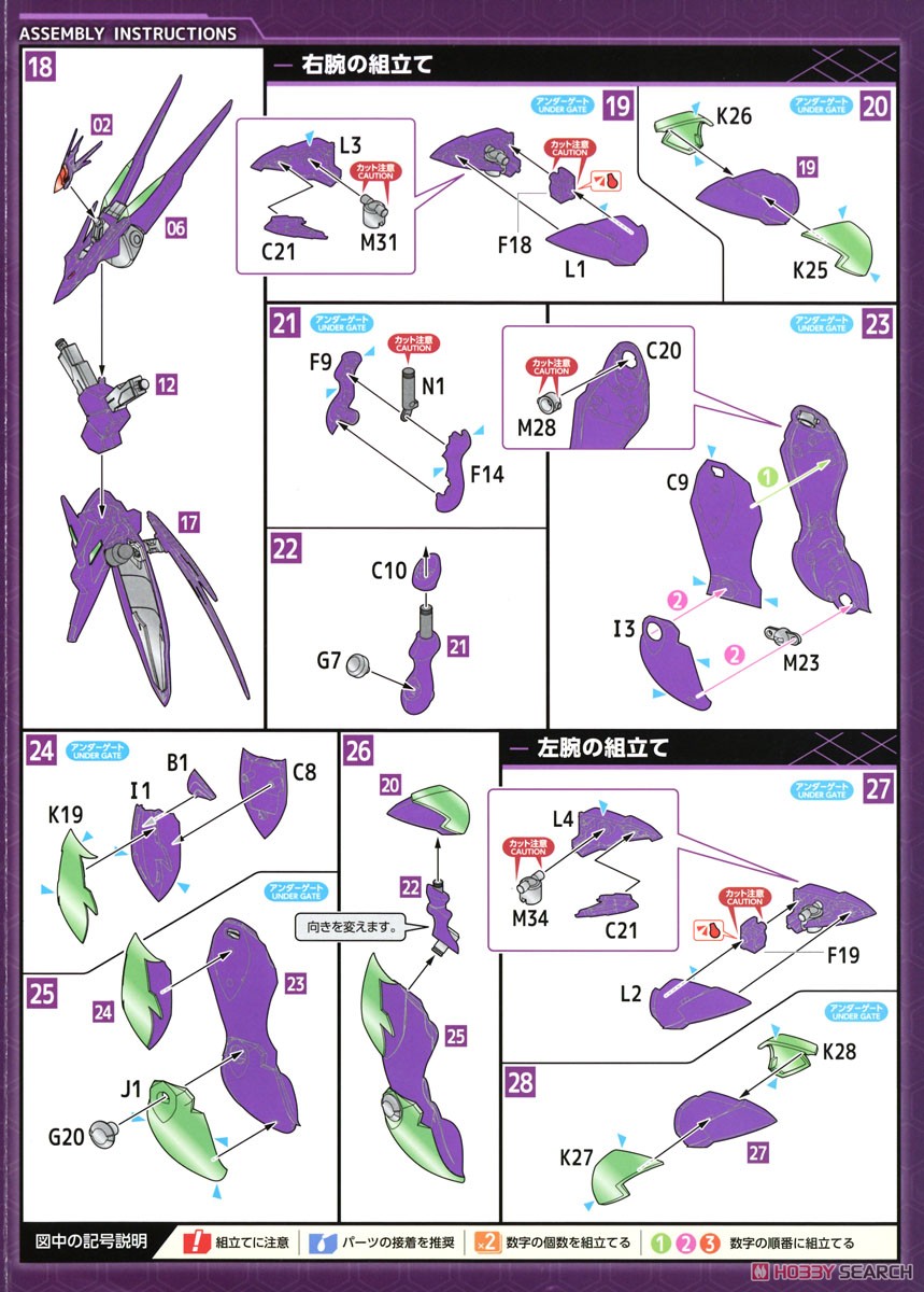 MODEROID Fafner Mark Nicht (Plastic model) Assembly guide3