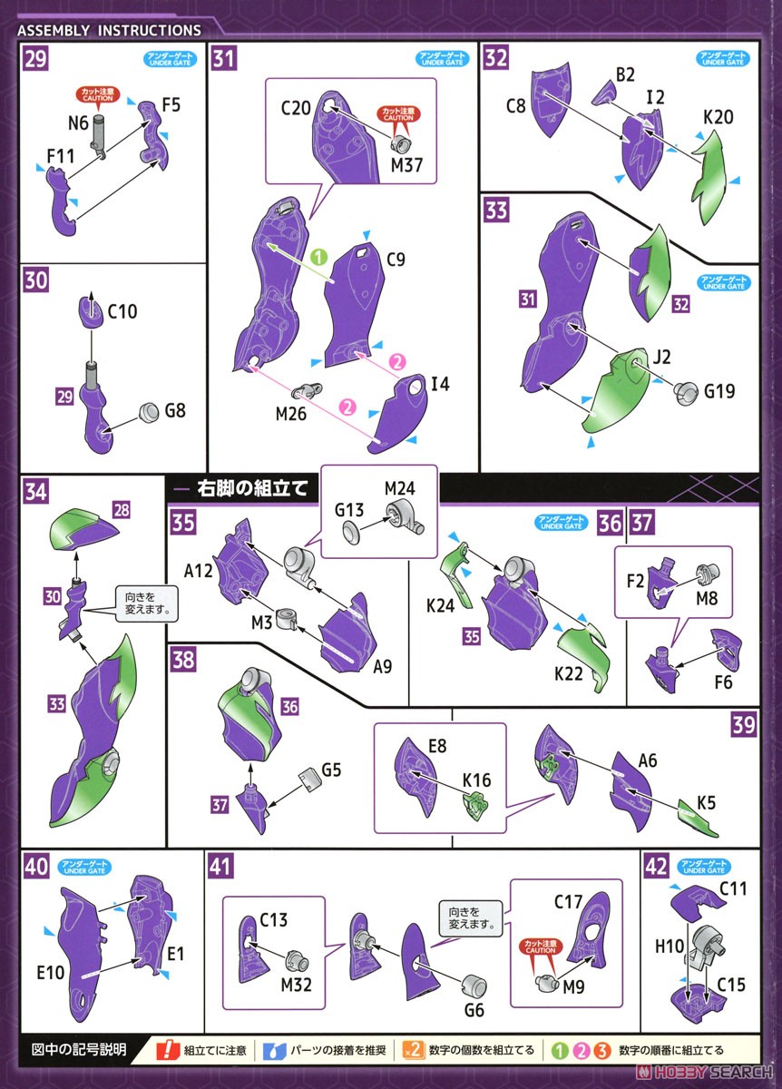 MODEROID Fafner Mark Nicht (Plastic model) Assembly guide4