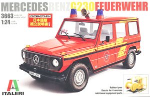 Mercedes-Benz G230 Firefighting Vehicle w/Japanese Manual (Model Car)