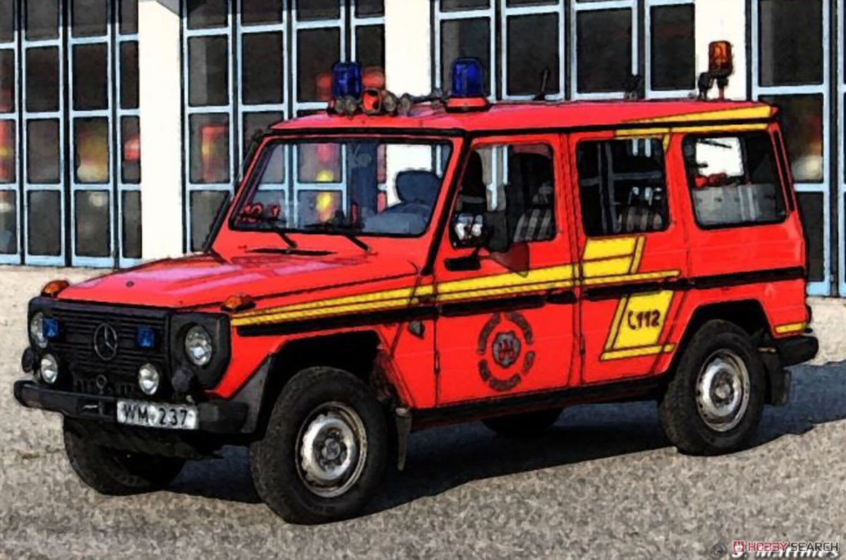 メルセデス G230 消防署車両 (日本語説明書付き) (プラモデル) その他の画像1