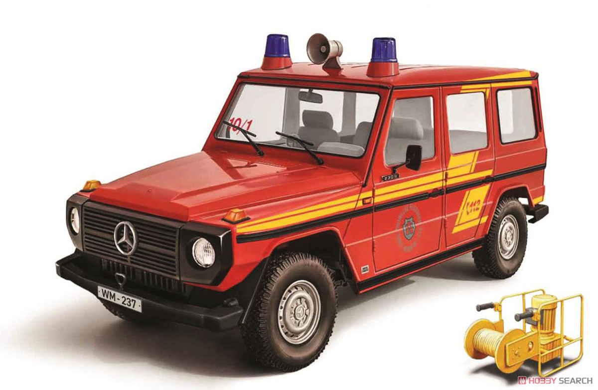 メルセデス G230 消防署車両 (日本語説明書付き) (プラモデル) その他の画像2
