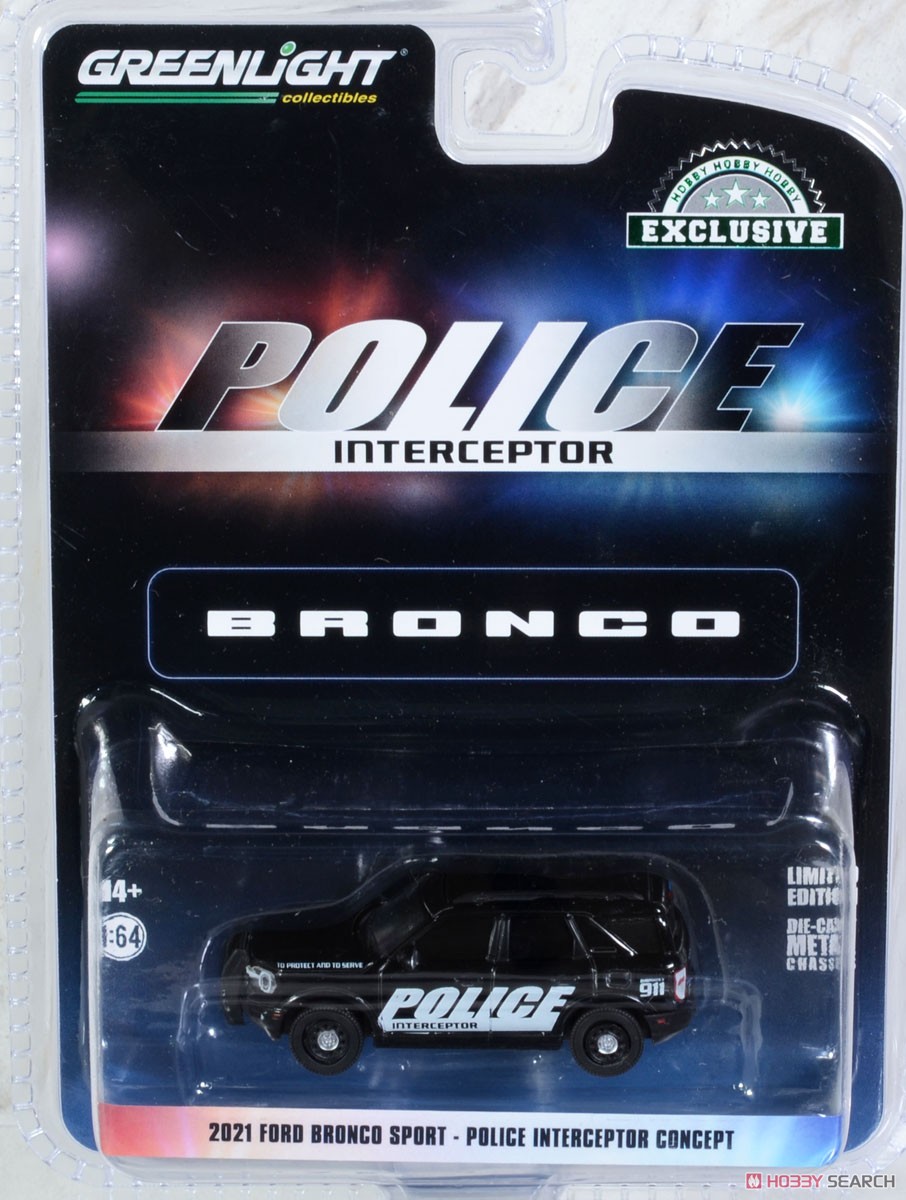 2021 Ford Bronco Sport - Police Interceptor Concept (ミニカー) パッケージ1