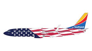 737-800 サウスウェスト航空 N500WR `Freedom One` (完成品飛行機)